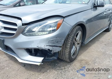 2014 Mercedes-Benz E 350 4Matic z USA, uszkodzony, nr VIN WDDHF8JB2EA939027